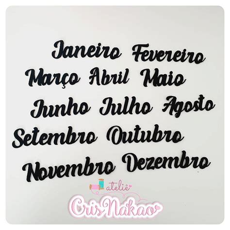 Meses do ano com Letra H 